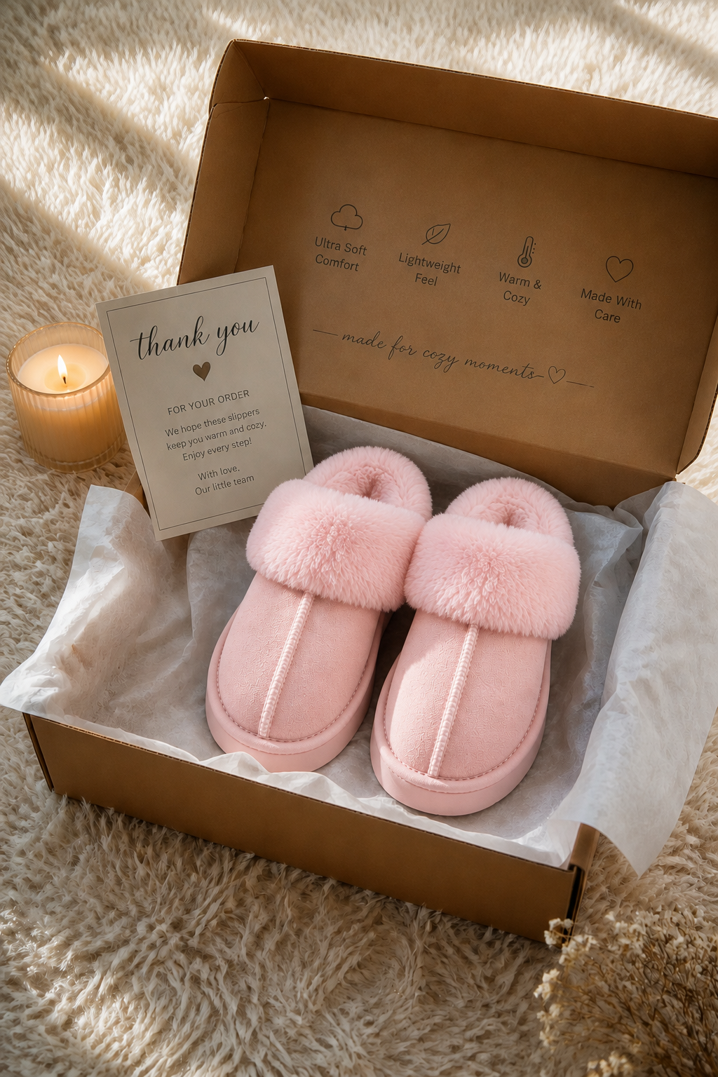 Nestday Soft-Pink Slipper