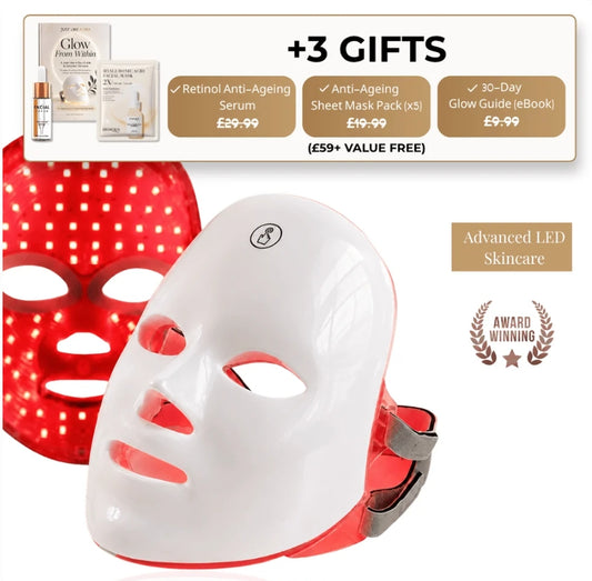 Red Light Therapy Face Mask